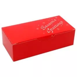 1/2 LB Candy Box Seasons Greetings 5 pieces