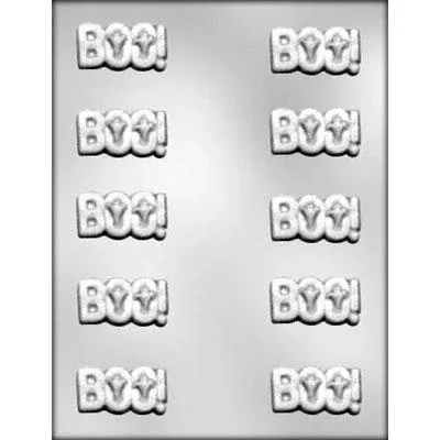 1-7-8-inch-boo-chocolate-mold 1 7/8 Inch, Boo Chocolate Mold