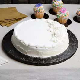 10 inch Black Round Cake Drum