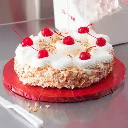 10 inch Red Round Cake Drum