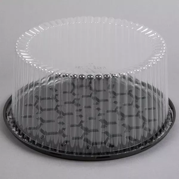 10-inch-round-plastic-cake-carrier-dome 10 Inch Round Plastic Cake Carrier / Dome