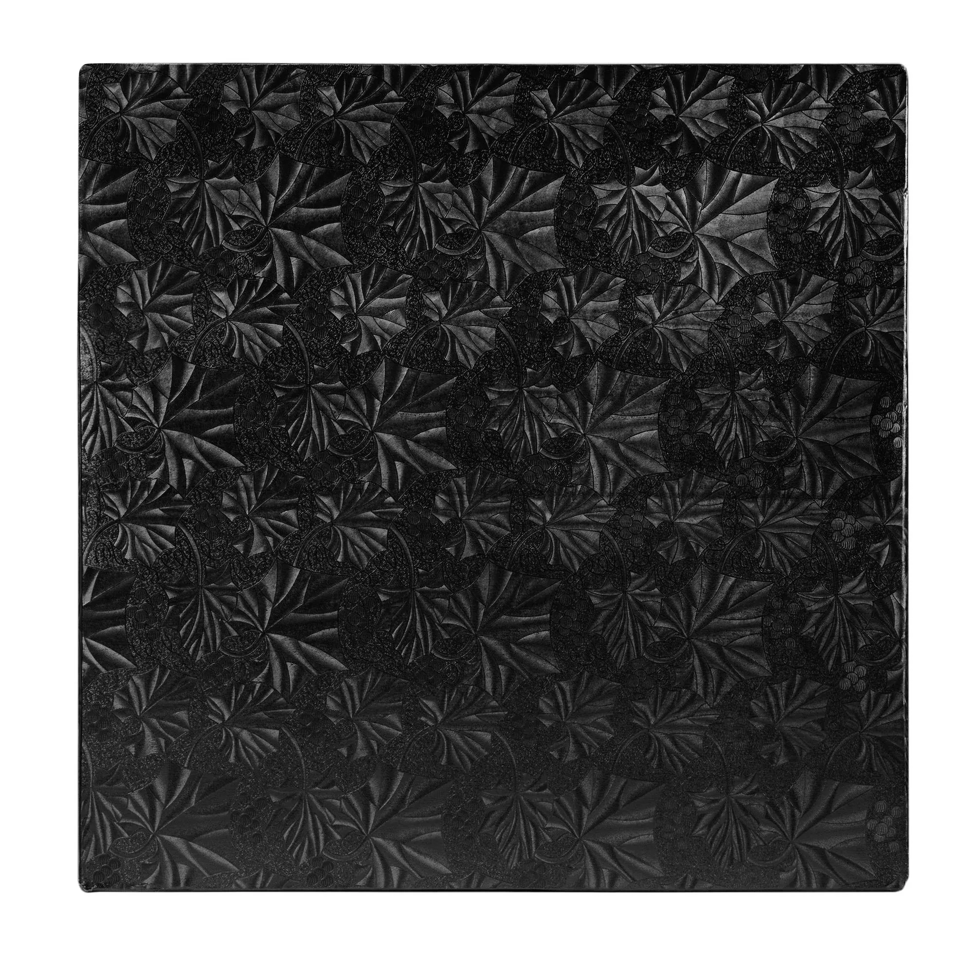 10-inch-square-black-cake-drum 10 Inch Square, Black Cake Drum