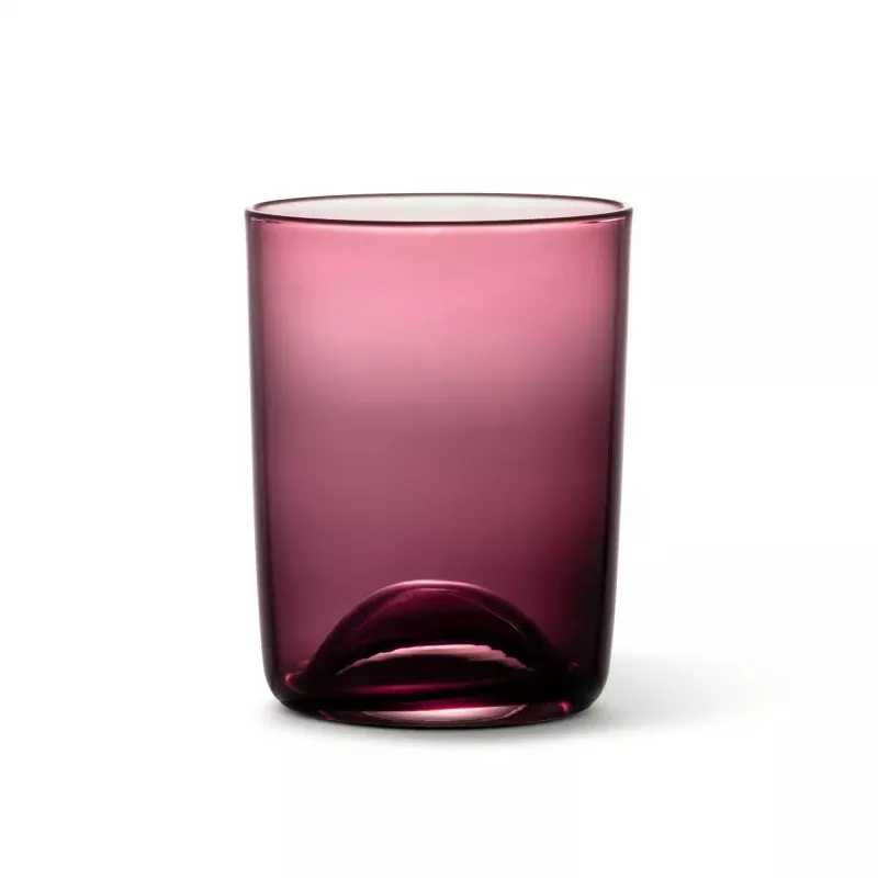 12-fl-oz-sphere-drinking-glass-magenta 12 fl oz Sphere Drinking Glass, Magenta