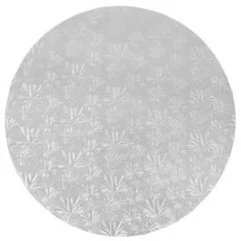 12 inch Silver Round Circle Foil Cake Board