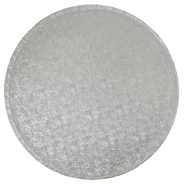 12-round-silver-foil-cake-board-drum 12" Round Silver Foil Cake Board Drum