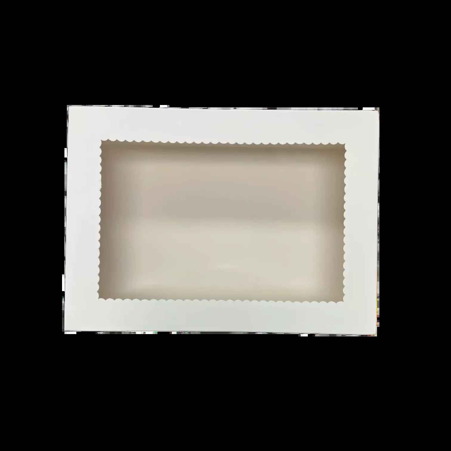 14x10x4 Cake Box w/ Window, 2-piece