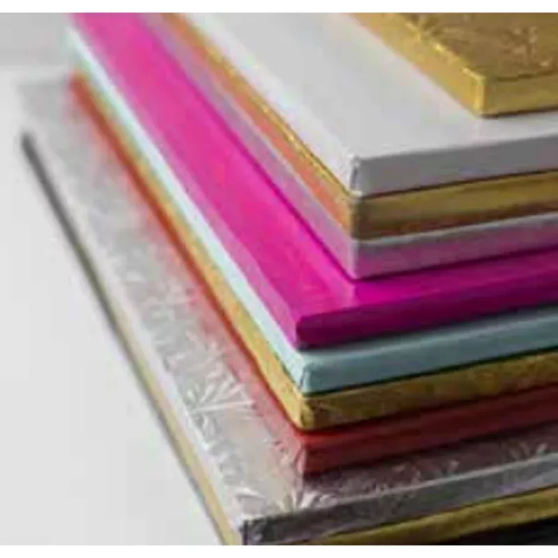16×16 Square 1/4″ Gold Foldover – 24 Pieces