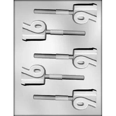 16-plain-lollipop-chocolate-mold 16 Plain Lollipop Chocolate Mold