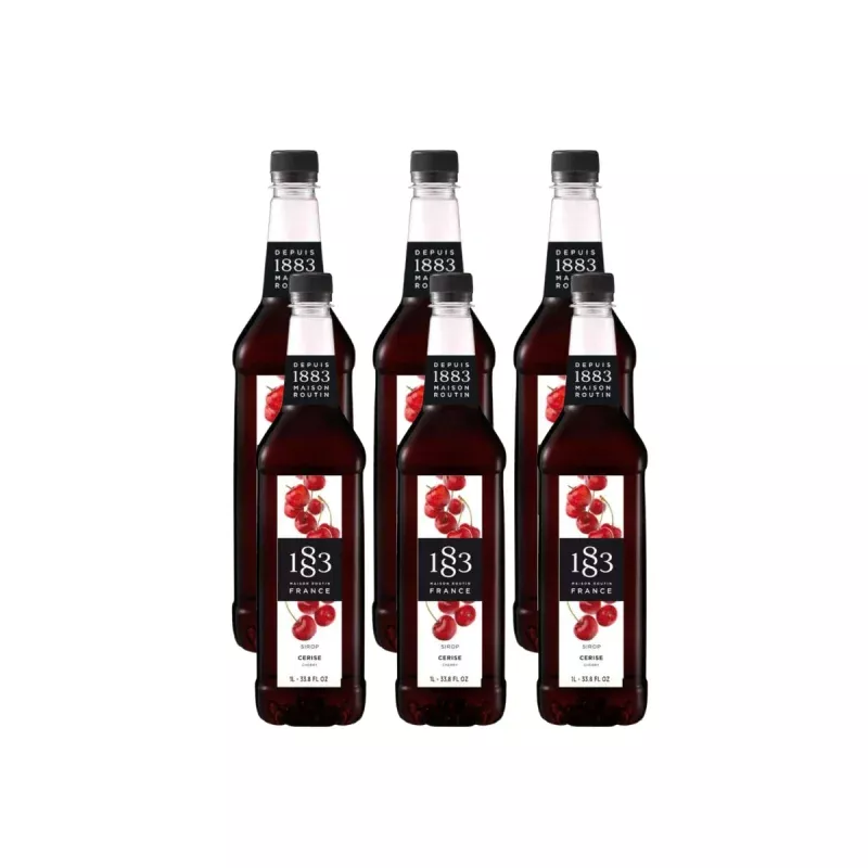 1883-cherry-syrup-1l-33-8oz-x-6-bottles 1883 Cherry Syrup (1L/33.8oz x 6 Bottles)
