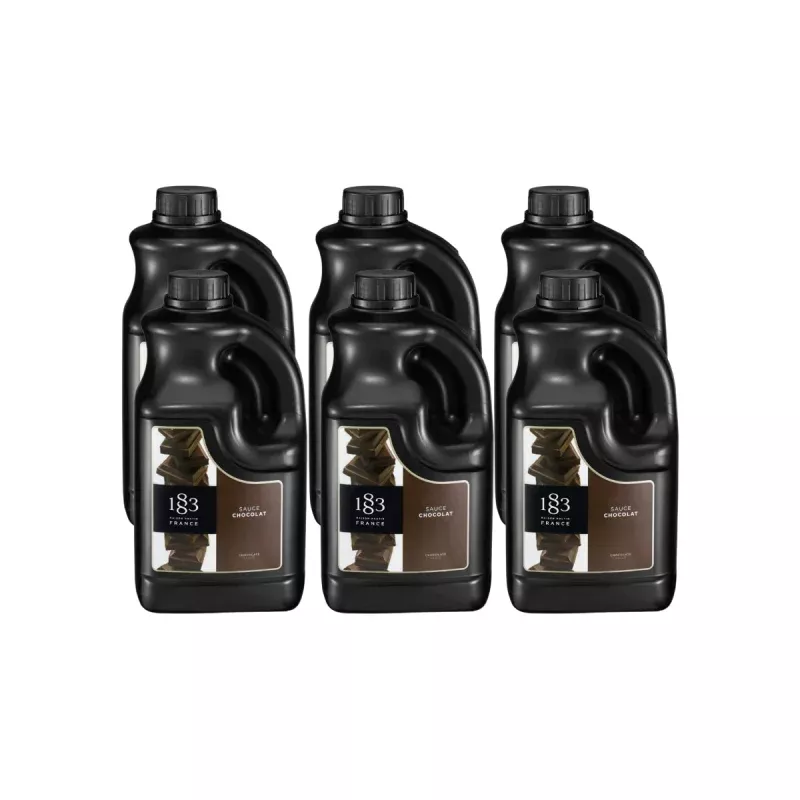 1883-chocolate-sauce-1-89l-63-9oz-x-6-bottles 1883 Chocolate Sauce (1.89L/63.9oz x 6 Bottles)