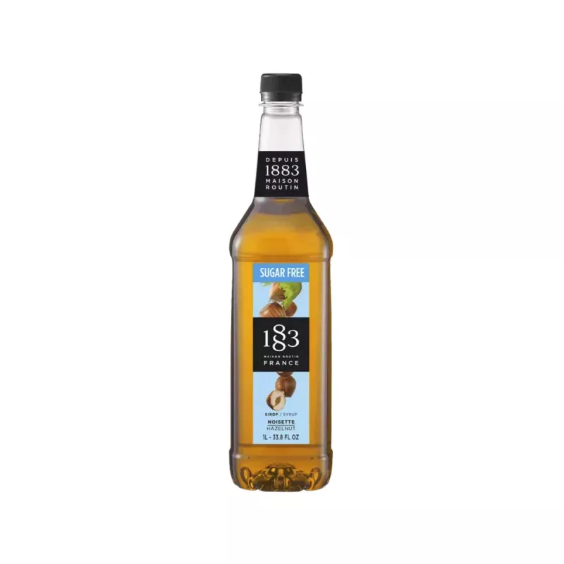 1883 Sugar Free Hazelnut Syrup (1L / 33.8oz)