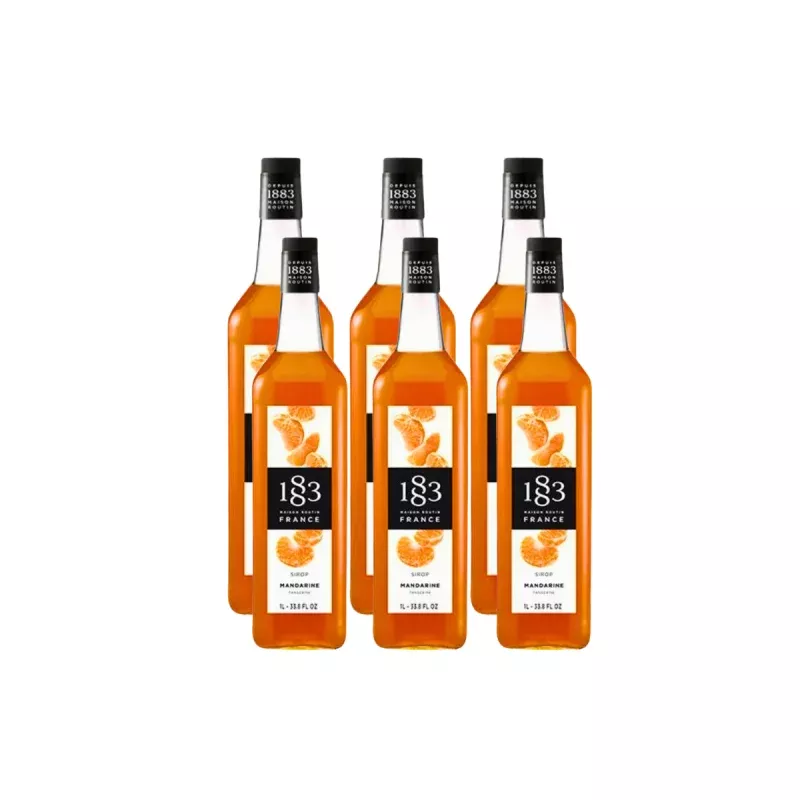 1883-tangerine-syrup-1l-33-8oz-x-6-bottles 1883 Tangerine Syrup (1L/33.8oz x 6 Bottles)