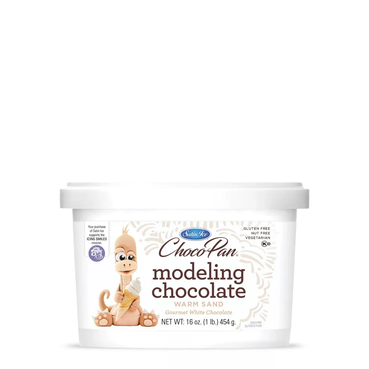1lb, Warm Sand, ChocoPan Modeling Chocolate