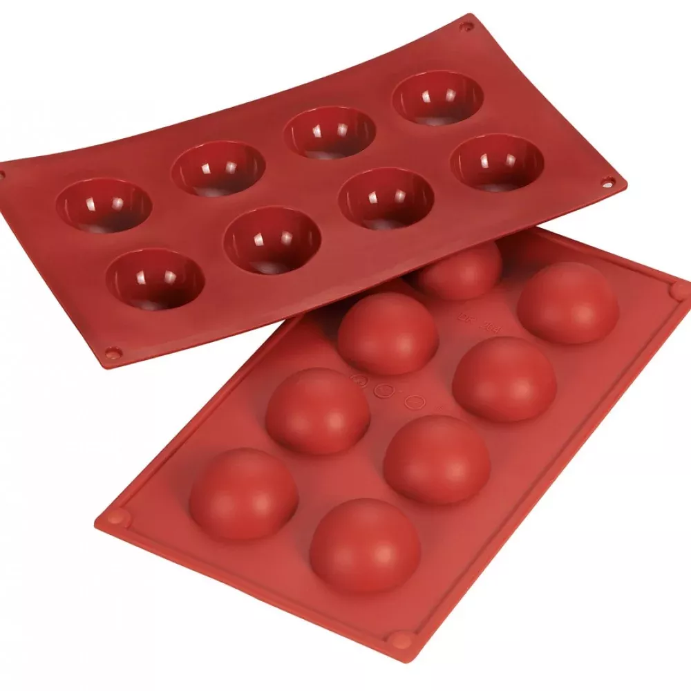1oz-half-sphere-silicone-baking-mold-fat-daddio-s 1oz Half Sphere Silicone Baking Mold, Fat Daddio's