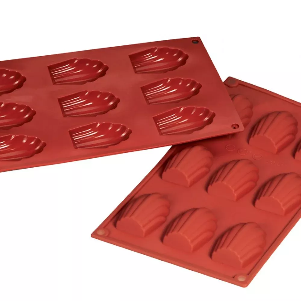 1oz-madeleine-silicone-baking-mold-fat-daddio-s 1oz Madeleine Silicone Baking Mold, Fat Daddio's