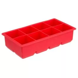 2-inch-8-cavity-square-ice-cube-silicone-mold 2 inch 8 Cavity Square Ice Cube Silicone Mold
