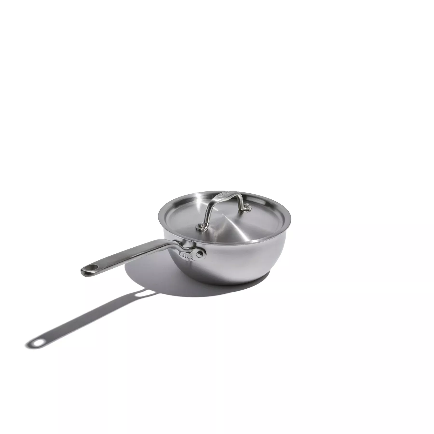 2 QT Saucier with Lid - Eater x Heritage Steel