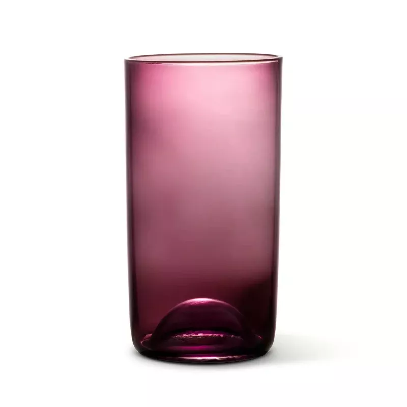 20-fl-oz-sphere-drinking-glass-magenta 20 fl oz Sphere Drinking Glass, Magenta
