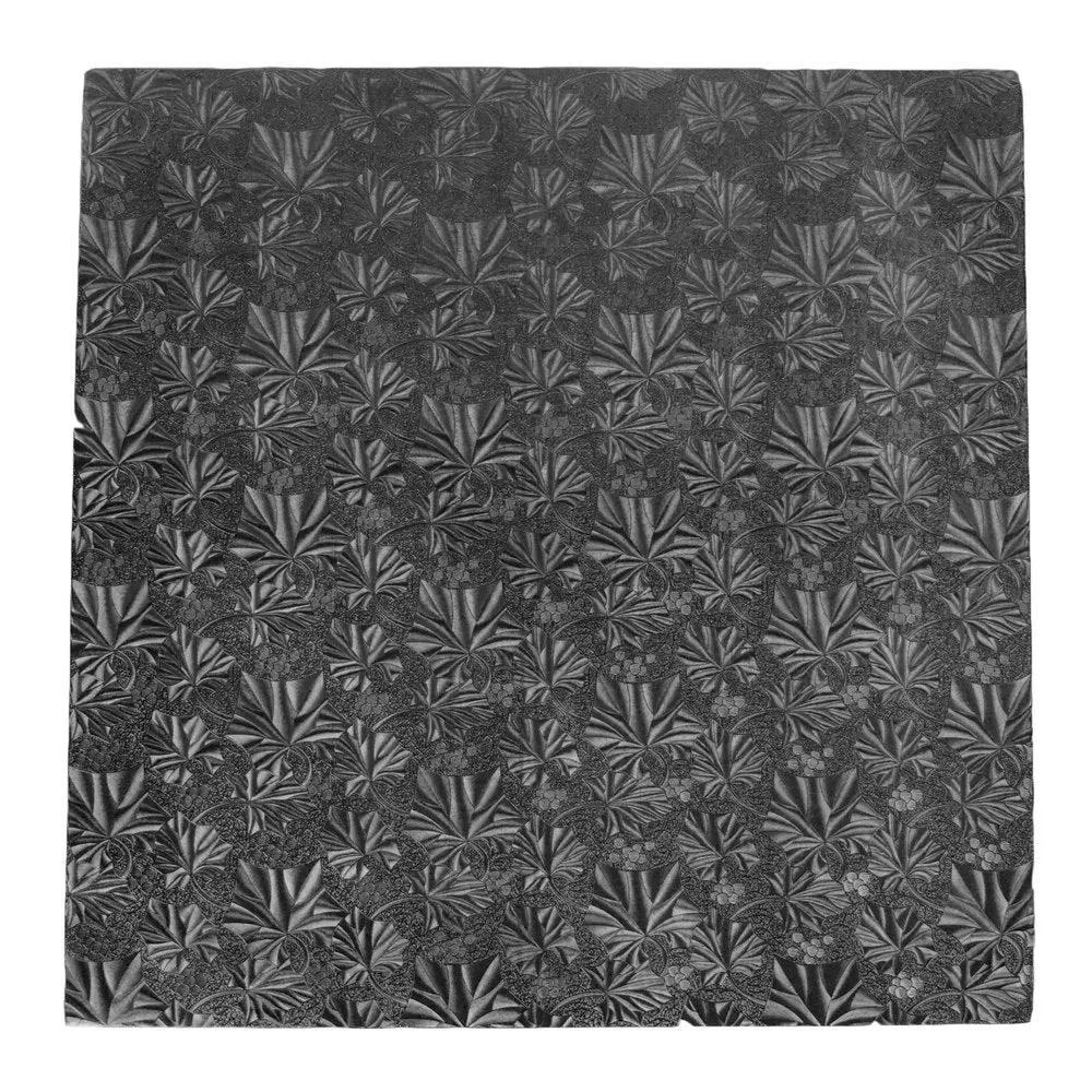 20-inch-square-black-cake-drum 20 Inch Square, Black Cake Drum