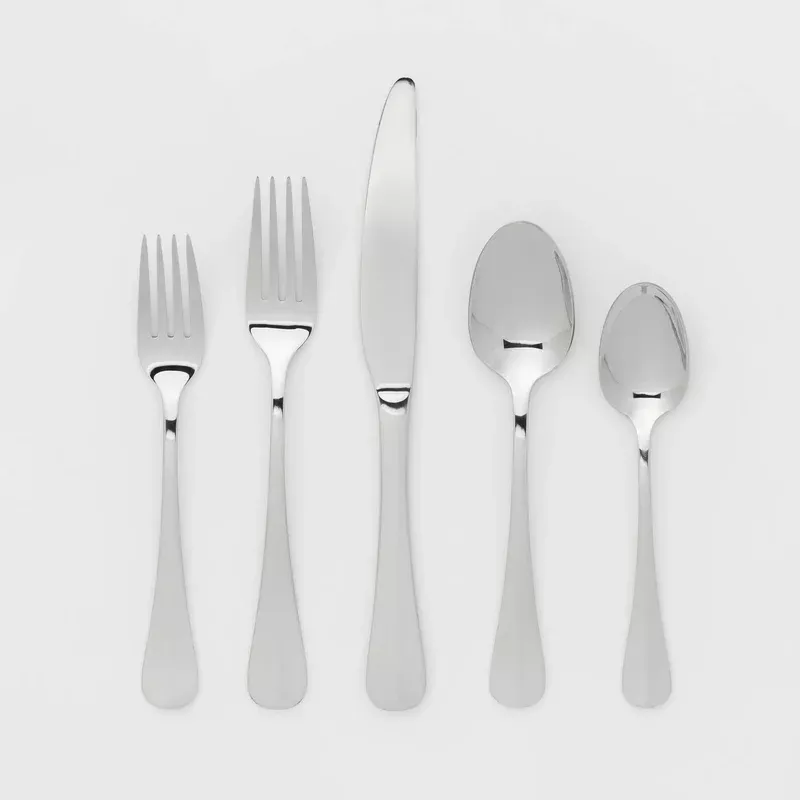 20-piece-flatware-set-silver 20-Piece Flatware Set – Silver