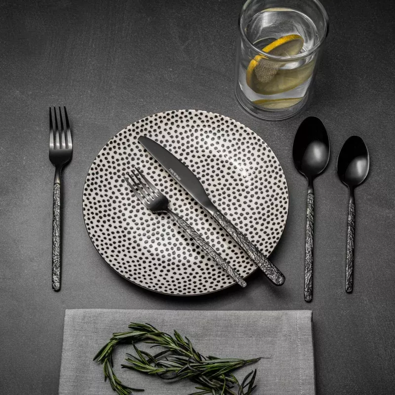 20-piece-lumi-stainless-steel-flatware-set-black 20-Piece Lumi Stainless Steel Flatware Set, Black