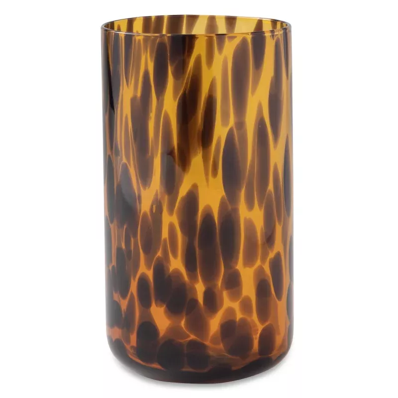 20oz-tortoise-brown-drinking-glass 20oz Tortoise Brown Drinking Glass