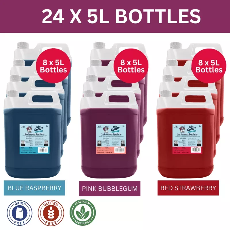 24-pack-favourites-syrup-bundle-blue-red-pink 24-Pack Favourites Syrup Bundle Blue, Red & Pink