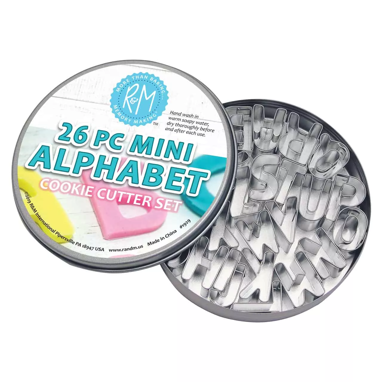 26-piece-mini-alphabet-cutter-set 26 Piece Mini Alphabet Cutter Set