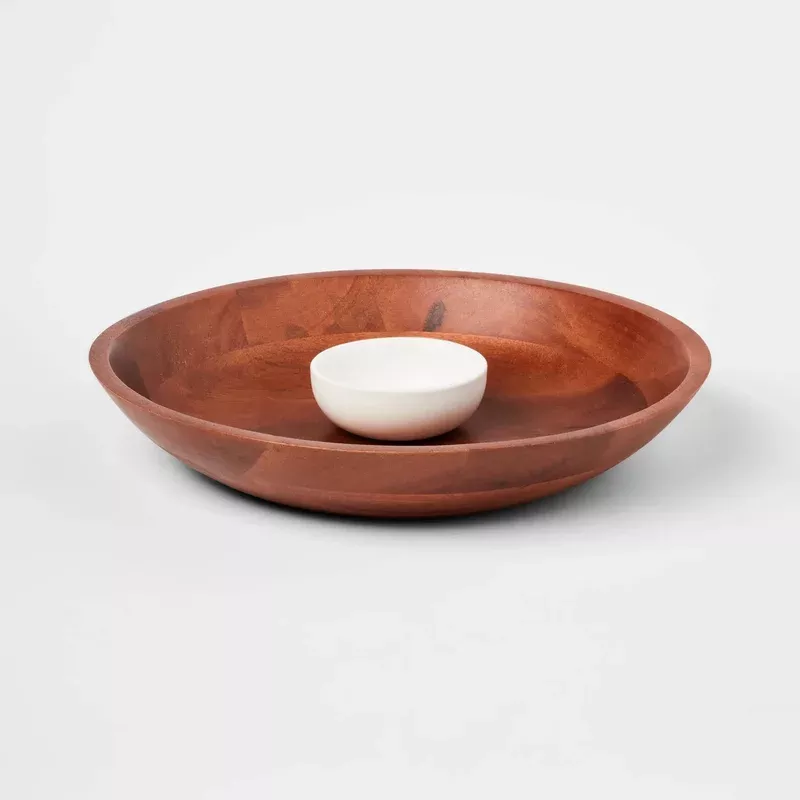 2pc-ceramic-signature-chip-dip-serving-bowl 2pc Ceramic Signature Chip and Dip Serving Bowl