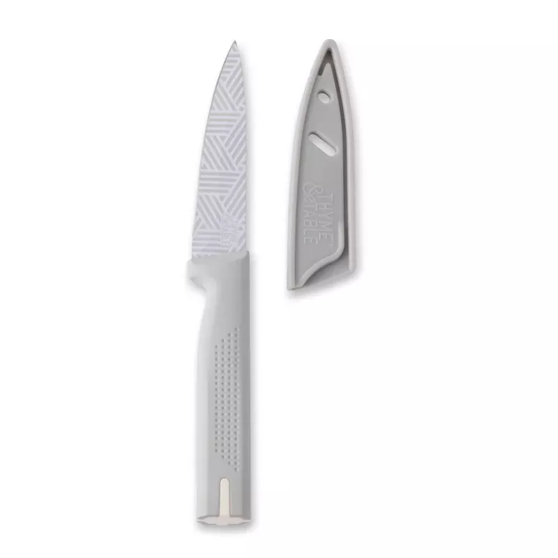 3-5-paring-knife-with-protective-sheath-gray 3.5″ Paring Knife with Protective Sheath, Gray