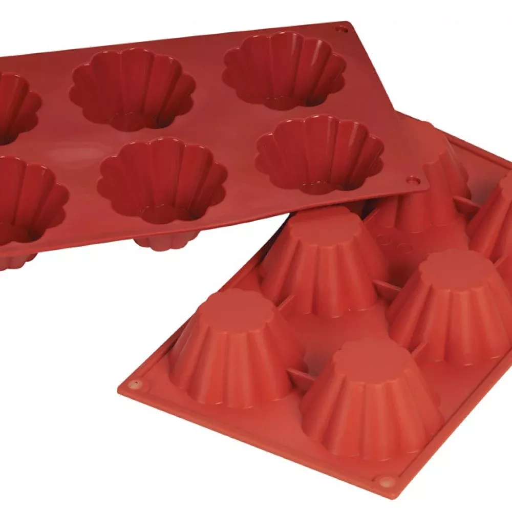 3-7oz-brioche-silicone-baking-mold-fat-daddio-s 3.7oz Brioche Silicone Baking Mold, Fat Daddio's