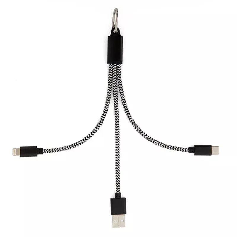 3-in-1 Charging Keyring