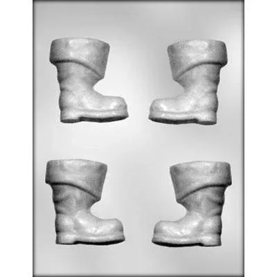 3-inch-santa-boot-chocolate-mold 3 Inch, Santa Boot Chocolate Mold