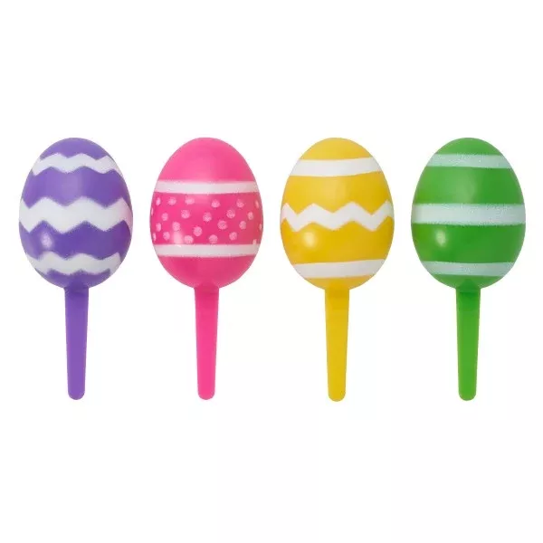 3d-easter-egg-cupcake-pick-pack-12 3D Easter Egg Cupcake Pick - Pack of 12