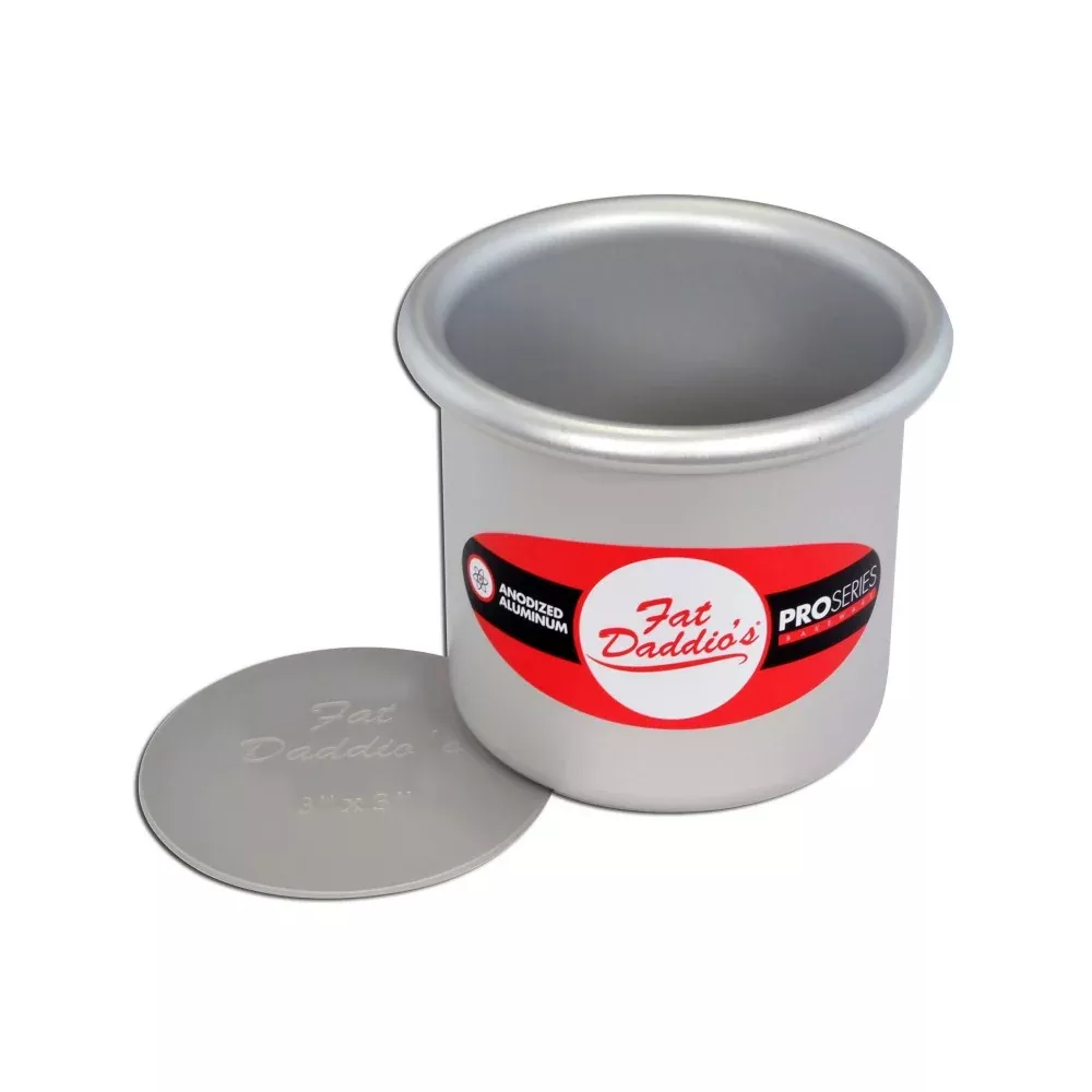 3x3-inch-fat-daddio-s-round-removable-bottom-cheesecake-pan 3x3 Inch, Fat Daddio's Round Removable Bottom Cheesecake Pan