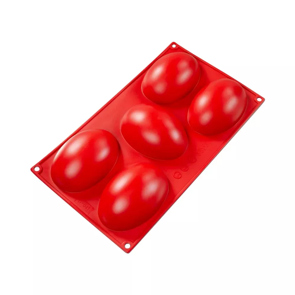 4-4oz-half-egg-silicone-baking-mold-fat-daddio-s 4.4oz Half Egg Silicone Baking Mold, Fat Daddio's