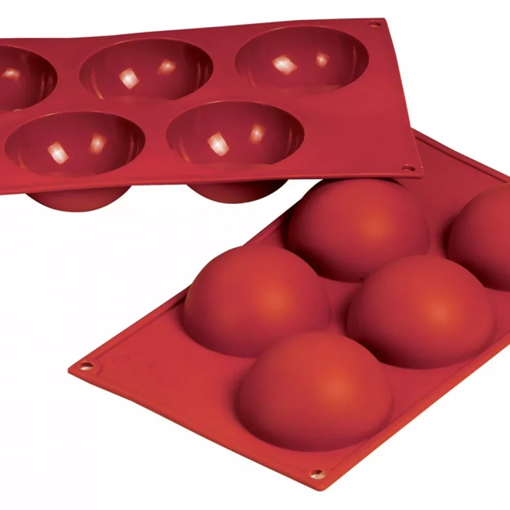 4oz-hemisphere-silicone-baking-mold-fat-daddio-s 4oz Hemisphere Silicone Baking Mold, Fat Daddio's
