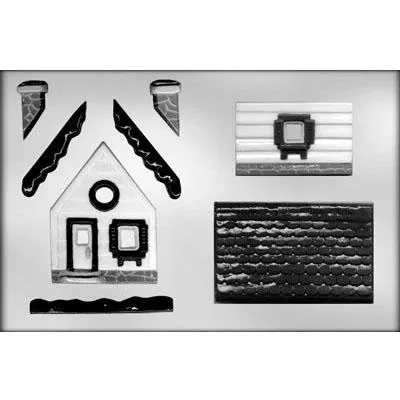 5-5-inch-3d-house-chocolate-mold 5.5 Inch, 3D House Chocolate Mold