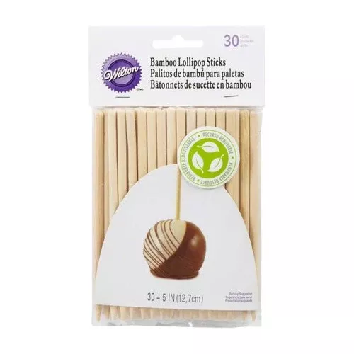 5" Bamboo Lollipop Sticks