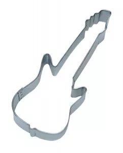 5-inch-electric-guitar-cookie-cutter 5 Inch Electric Guitar Cookie Cutter