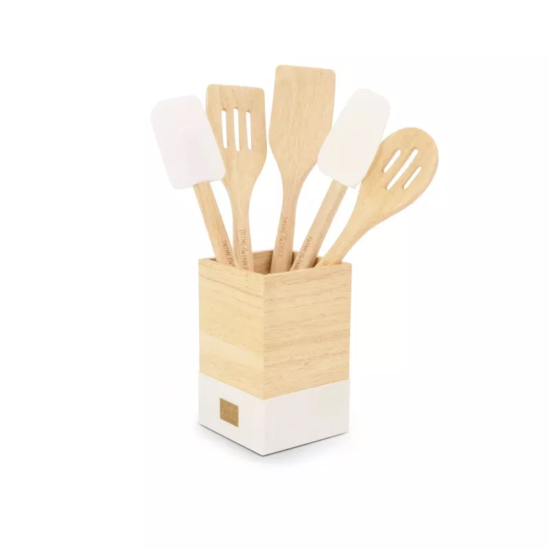 6-Piece Cream Utensil Set