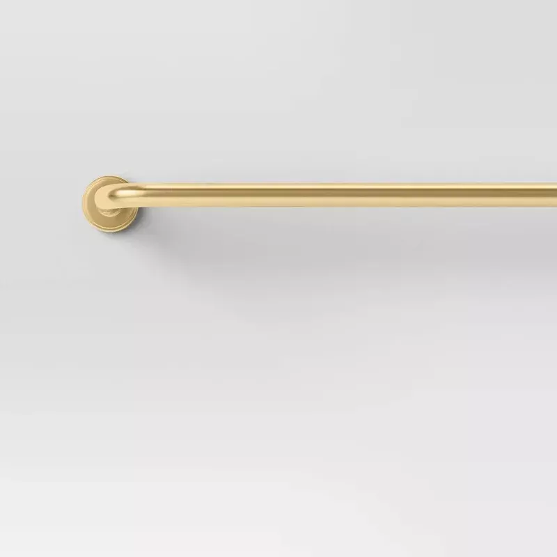 66-120-blackout-rounded-curtain-rod-brass 66″-120″ Blackout Rounded Curtain Rod Brass