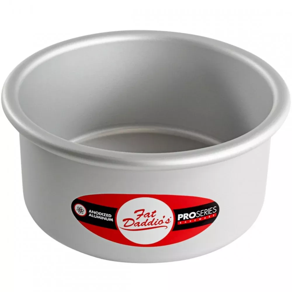 6x3-inch-fat-daddio-s-anodized-aluminum-round-cake-pan 6x3 Inch, Fat Daddio's Anodized Aluminum Round Cake Pan