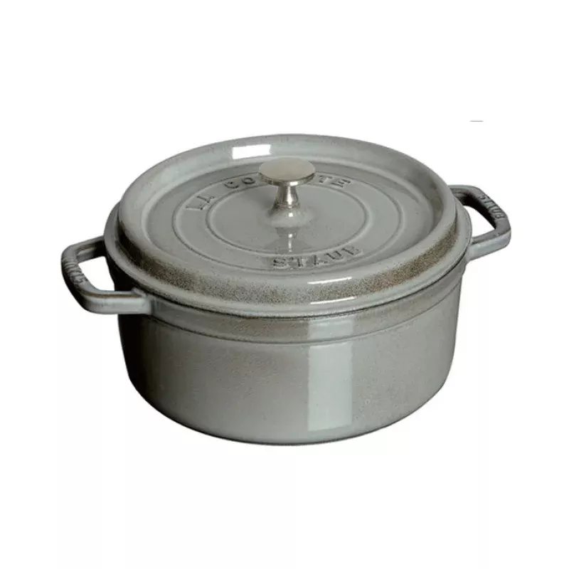 7 qt Round Cocotte – Graphite Grey