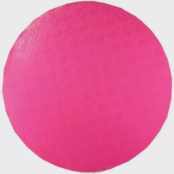 8-inch-round-pink-cake-drum 8 Inch Round, Pink Cake Drum