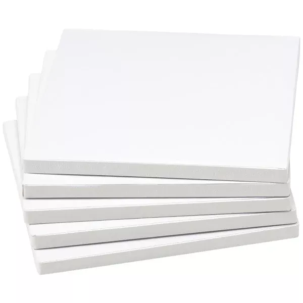 8 inch White Square Cake Drum 1/2"