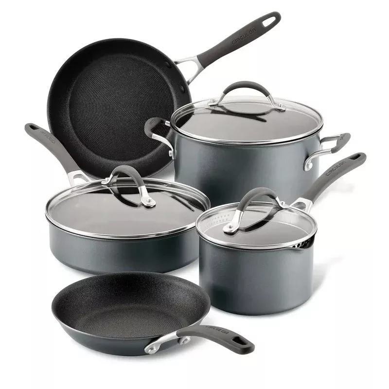 8-piece-a1-scratchdefense-nonstick-cookware-set 8-Piece A1 ScratchDefense Nonstick Cookware Set