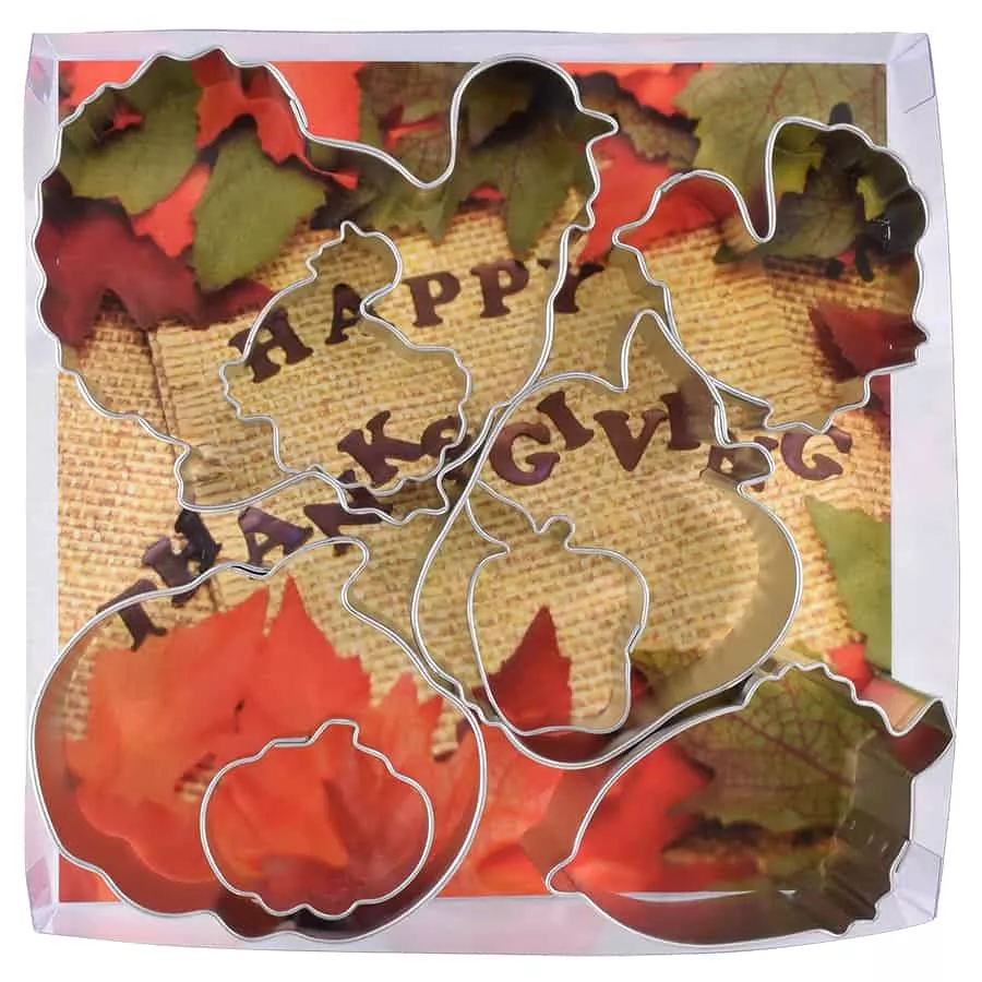 8-piece-thanksgiving-cookie-cutter-set 8 Piece Thanksgiving Cookie Cutter Set