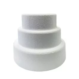 9x4 Contour Round Cake Dummy