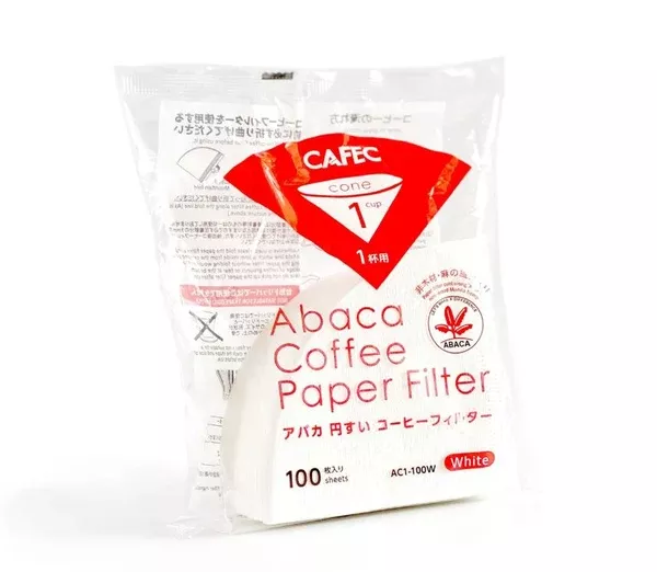 Abaca Coffee Paper Filter 1 cup - 100pack